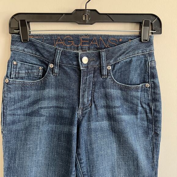 Jag Jeans Low Rise Straight Leg Denim 2 Petite Stretch - Picture 2 of 7